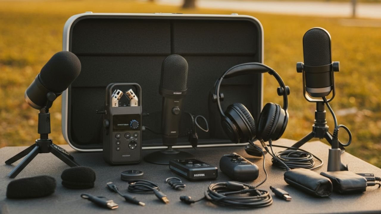 Studio mobile de podcasts et voix-off au Maroc 2026