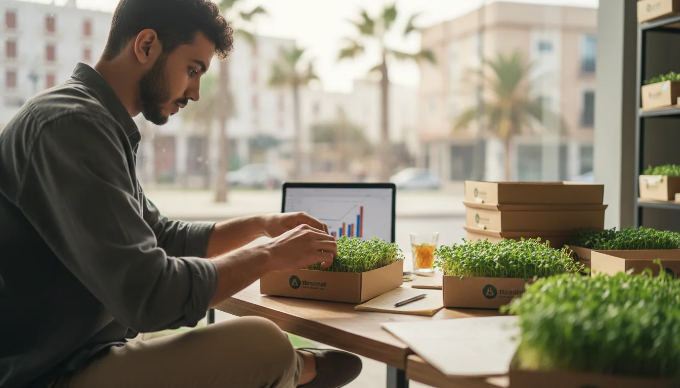 Micro-pousses au Maroc : rentabilité et guide 2026