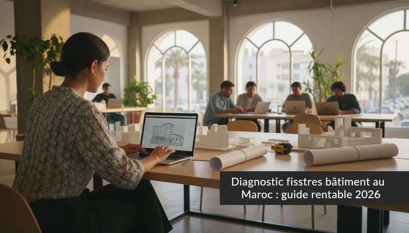 Diagnostic fissures bâtiment au Maroc : guide rentable 2026