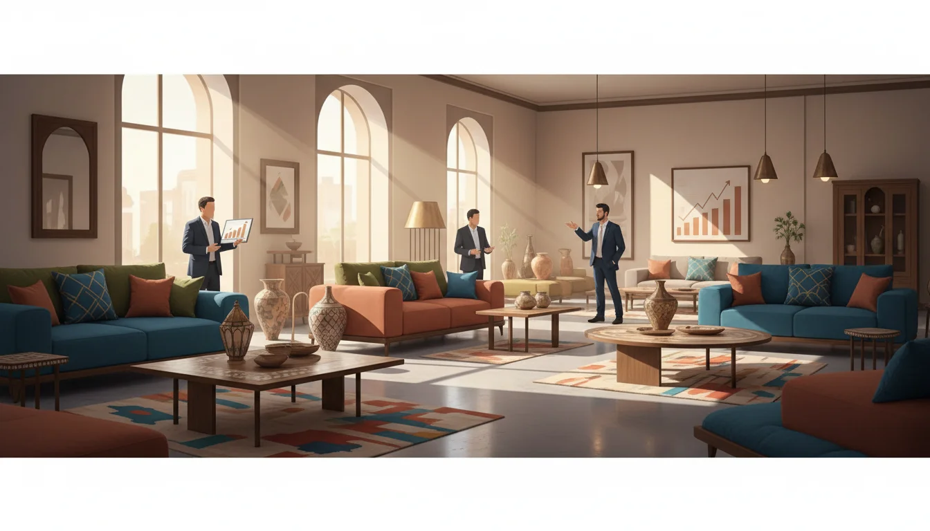 Showroom meuble décoration Maroc : coûts et rentabilité 2026
