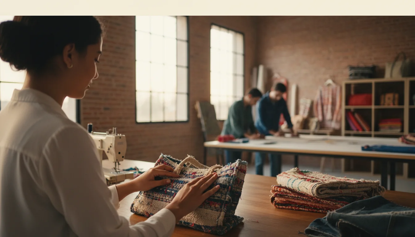 Upcycling textile au Maroc : guide complet 2026