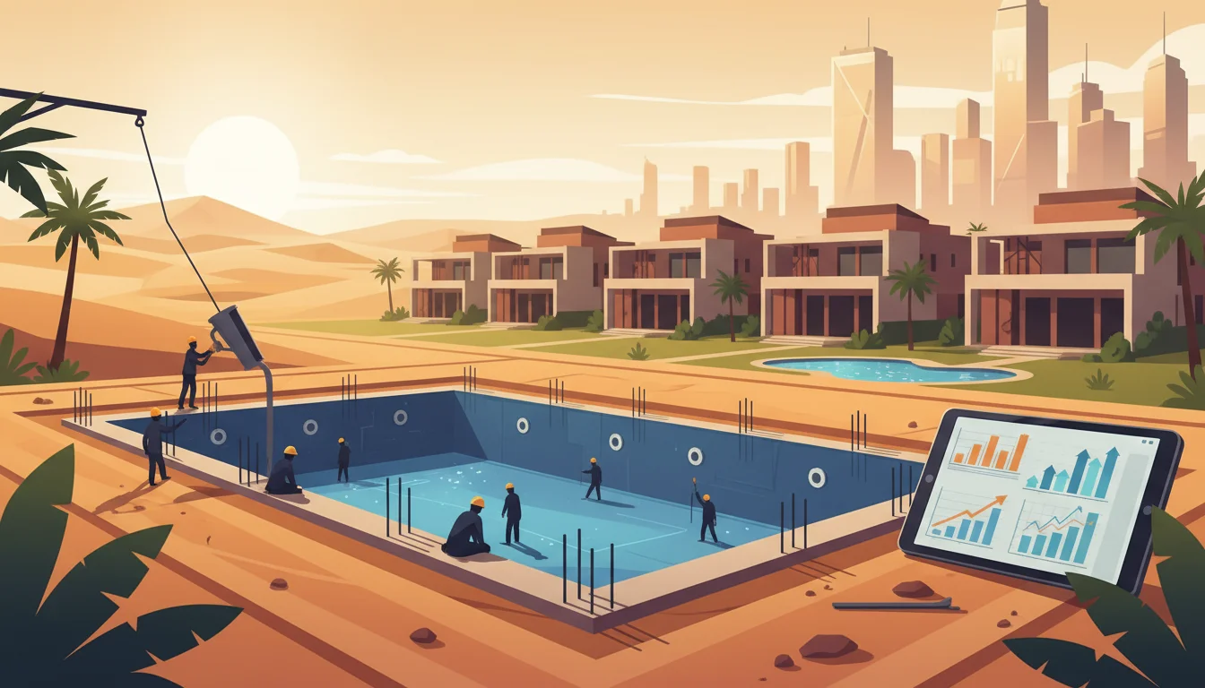 Piscine au Maroc : coûts, étapes, rentabilité 2026