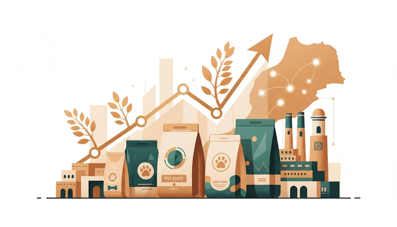 Aliments animaux de compagnie Maroc : guide investissement 2026