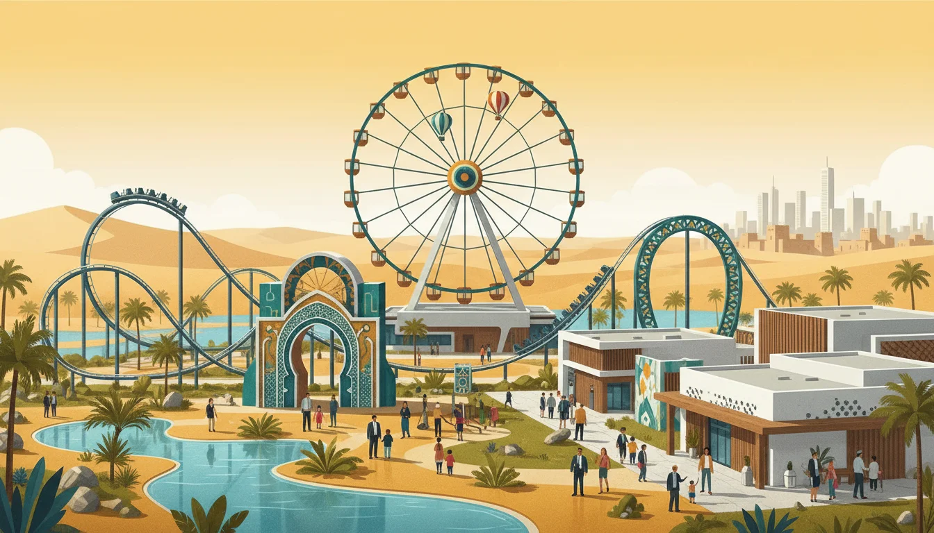 Parc d'attractions au Maroc : projet rentable 2026